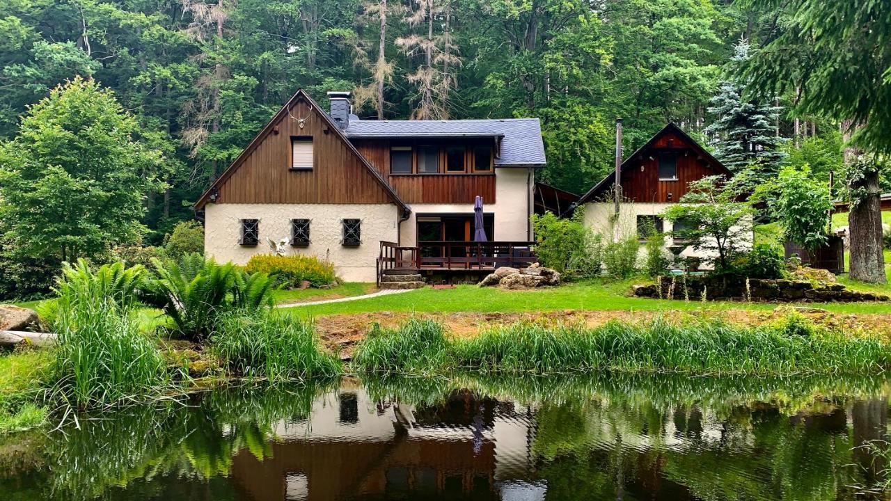 Ferienhaus Jaegerhaus Oppach Privathaus エクステリア 写真