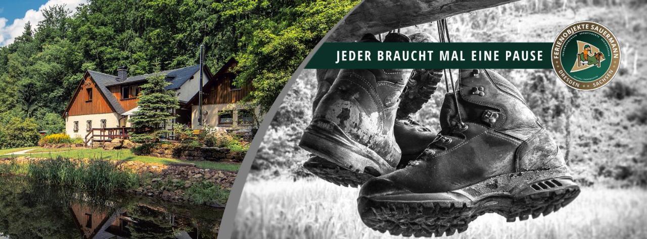 Ferienhaus Jaegerhaus Oppach Privathaus エクステリア 写真