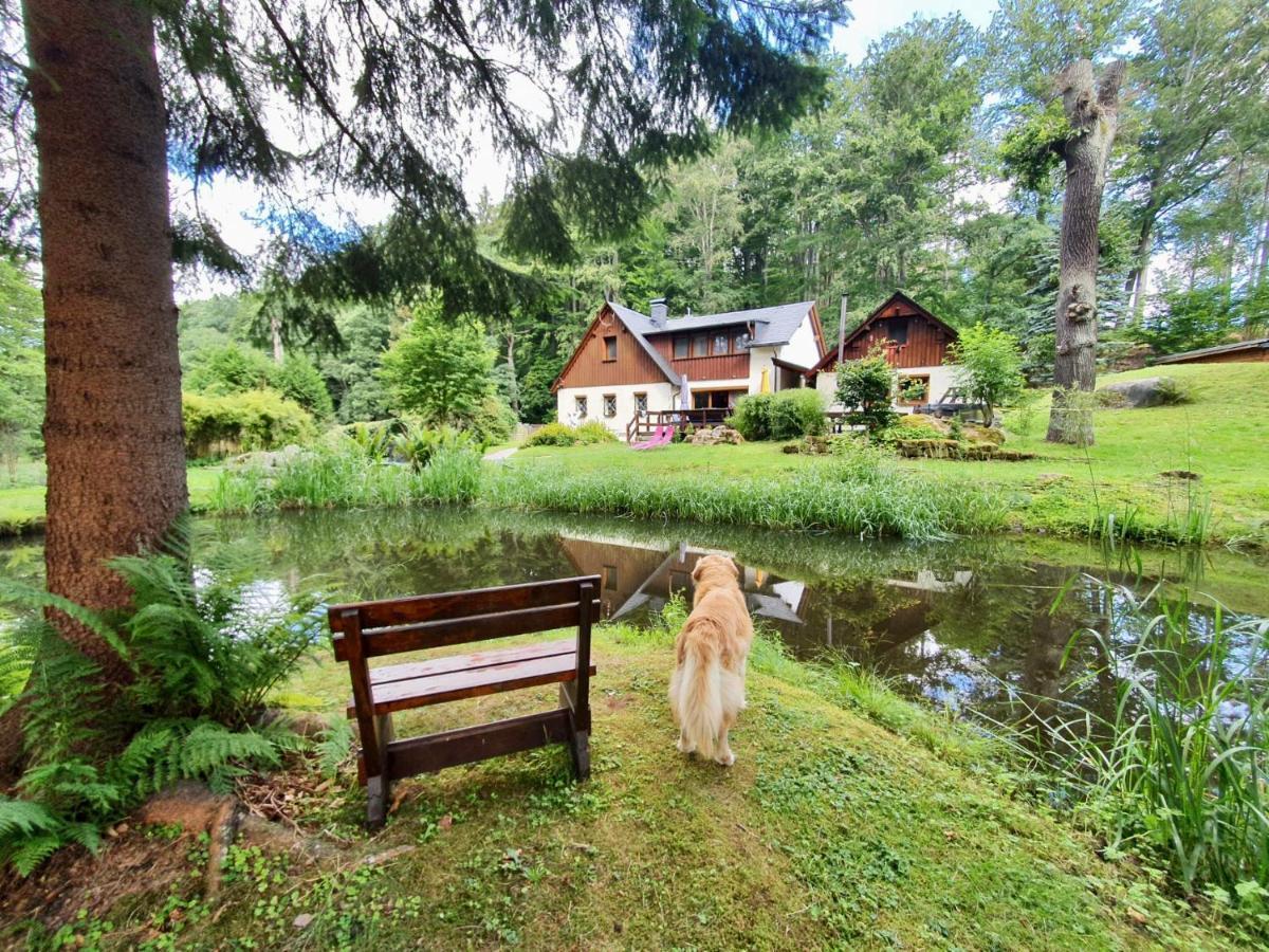 Ferienhaus Jaegerhaus Oppach Privathaus エクステリア 写真